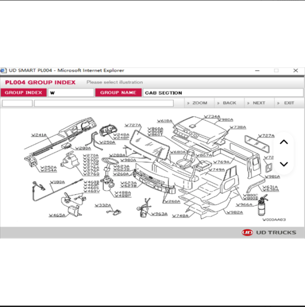 UD Trucks Smart EPC Spare Parts Catalog 01.2025 - Image 6