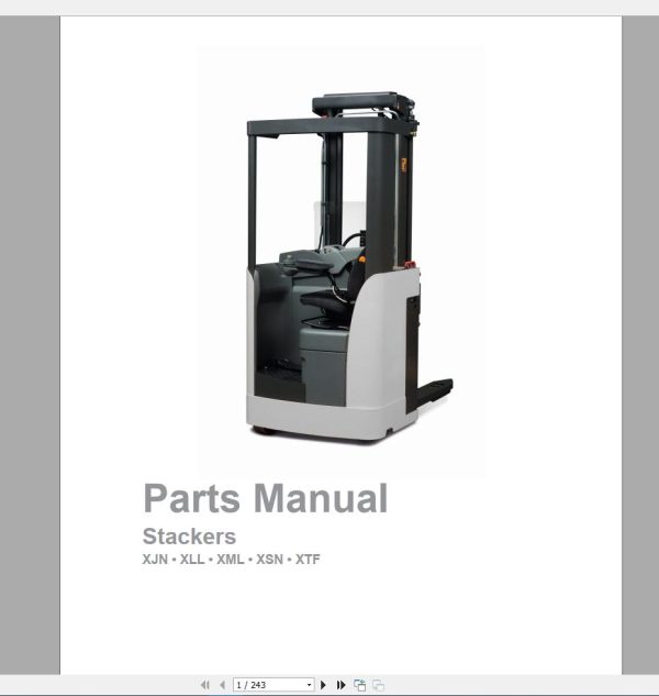NISSAN UNICARRIERS Forklift Part Catalog & Service Manual (PDF) Updated 2018 - Image 6