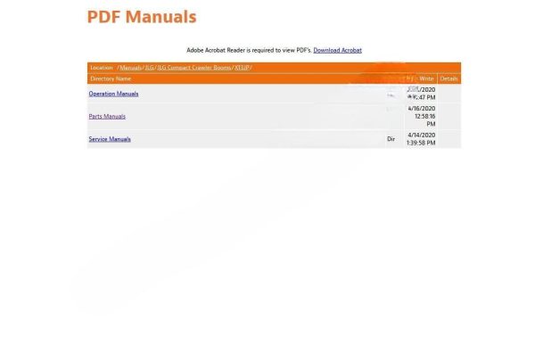 JLG Lift  Parts Manual PDF + Technical Library Service  2020 - Image 6