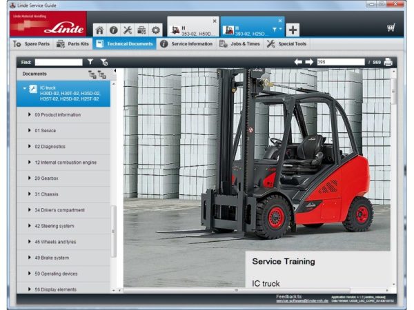 Newest 2024.06  Linde Service Guide LSG V5.2.2 U0290 EPC+Service Information - Image 4