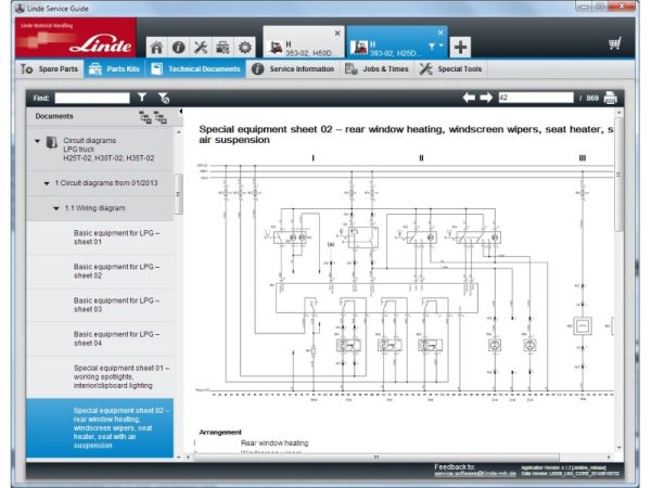 Newest 2024.06  Linde Service Guide LSG V5.2.2 U0290 EPC+Service Information - Image 2